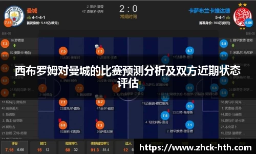 西布罗姆对曼城的比赛预测分析及双方近期状态评估